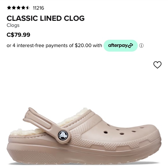 Classic Lined Clog Crocs - Picture 4 of 4